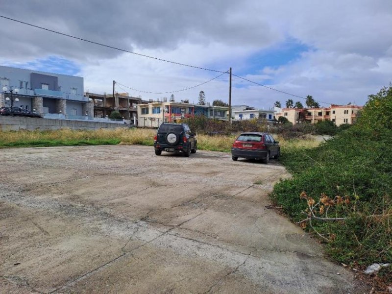 Agioi Apostoli Kreta, Agioi Apostoli: Eckgrundstück zu verkaufen, zu Fuß zum Strand! Grundstück kaufen